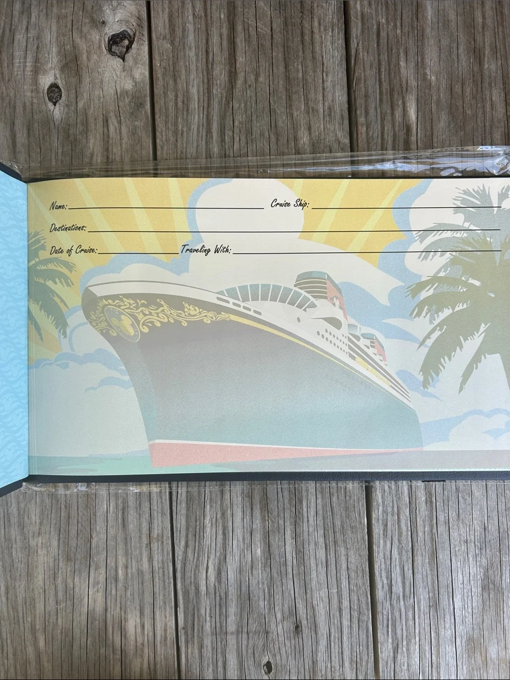Disney Cruise Line Photo Album Scrapbook NWT 9